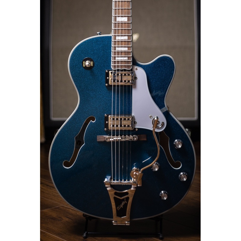 epiphone-emperor-swingster-electric-guitar-delta-blue-metallic Epiphone Emperor Swingster Electric Guitar - Delta Blue Metallic
