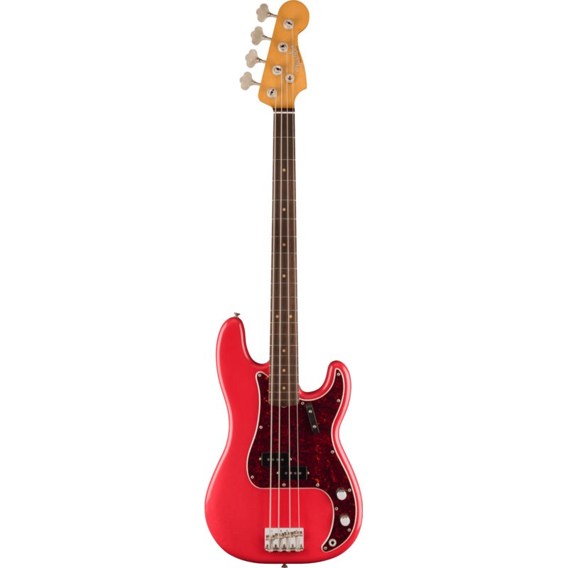 fender-vintera-ii-road-worn-60s-precision-bass-rosewood-fingerboard-fiesta-red Fender Vintera II Road Worn '60s Precision Bass - Rosewood Fingerboard - Fiesta Red
