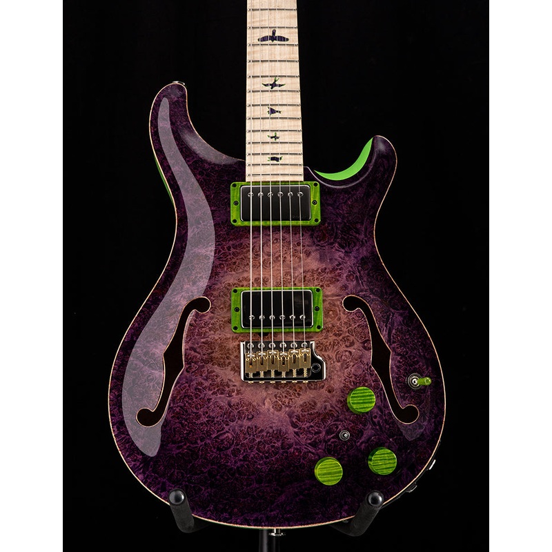 paul-reed-smith-private-stock-hollowbody-ii-piezo-trem-purple-glow Paul Reed Smith Private Stock Hollowbody II Piezo Trem Purple Glow