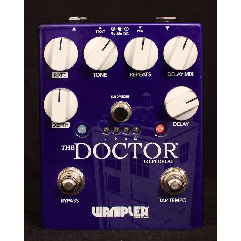 wampler-the-doctor-lofi-ambient-delay-pedal Wampler The Doctor LoFi Ambient Delay Pedal