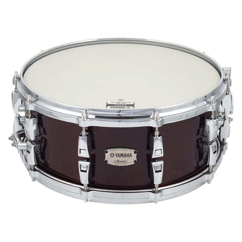 yamaha-absolute-hybrid-maple-14x6-snare-walnut Yamaha Absolute Hybrid Maple 14x6" Snare - Walnut