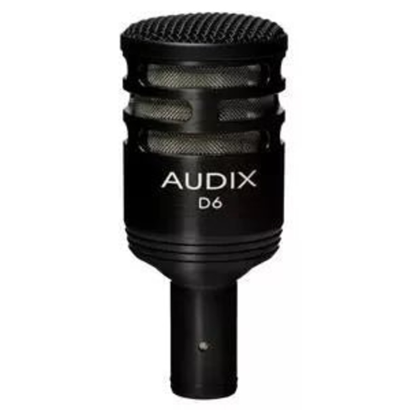 audix-d6-dynamic-kick-drum-mic-with-clip-open-box-no-packaging-like-new Audix D6 Dynamic Kick Drum Mic with Clip - Open Box - No Packaging - Like NEW