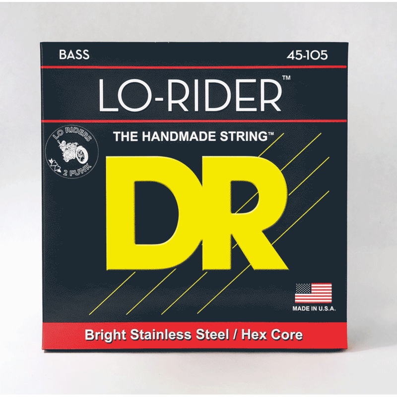 dr-strings-lo-rider-mh-45-stainless-steel-hex-core-bass-strings-45-105 DR Strings Lo-Rider MH-45 Stainless Steel Hex/Core Bass Strings 45-105