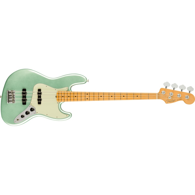 fender-american-professional-ii-jazz-bass-maple-fingerboard-mystic-surf-green Fender American Professional II Jazz Bass, Maple Fingerboard, Mystic Surf Green