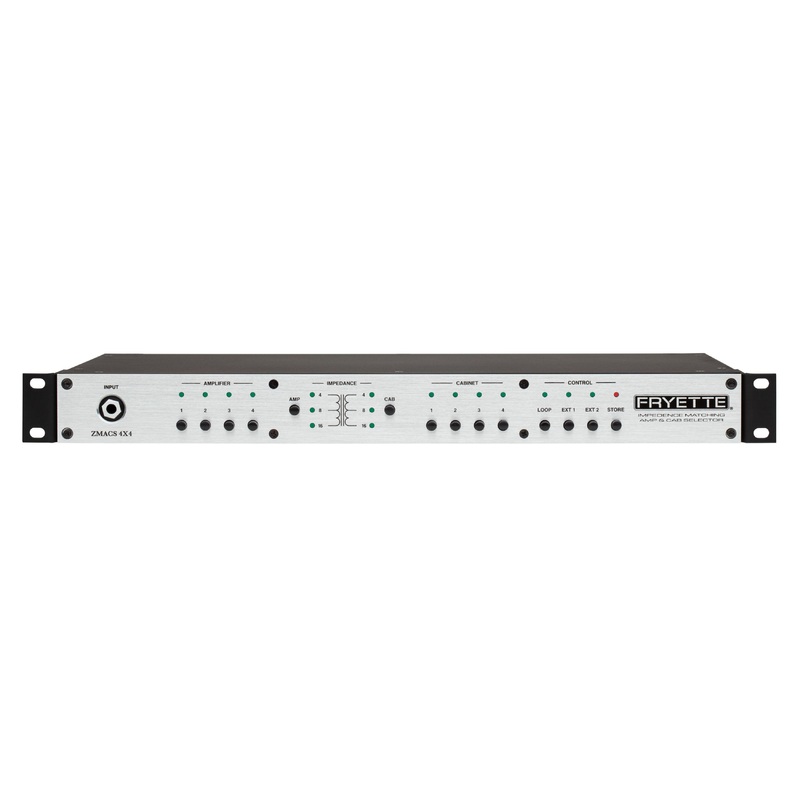 fryette-zmacs-impedance-matching-amp-cab-selector Fryette ZMACS Impedance Matching Amp + Cab Selector