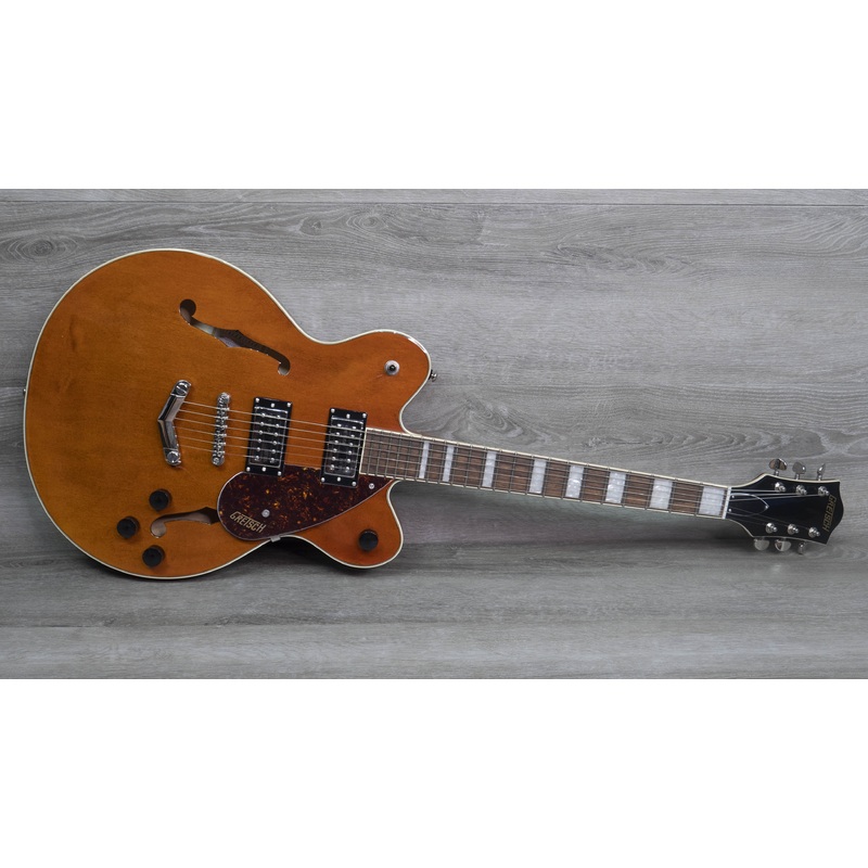 gretsch-g2622-streamliner-center-block-with-v-stoptail-laurel-fingerboard-broadtron-bt-2s-pickups-single-barrel-stain Gretsch G2622 Streamliner Center Block with V-Stoptail, Laurel Fingerboard, BroadTron BT-2S Pickups, Single Barrel Stain