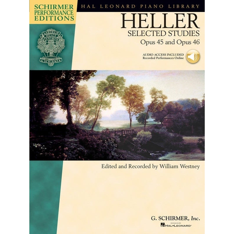 hlspl-heller-op-45-46-schirmer-bk-cd Hlspl Heller Op 45 & 46 Schirmer Bk/Cd