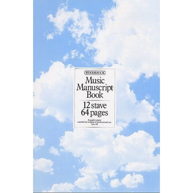 manuscript-book-12-stave-64-pages-a4-spiral Manuscript Book 12 Stave 64 Pages A4 Spiral