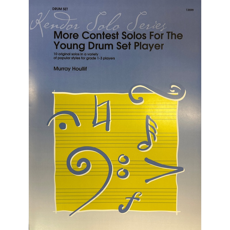 more-contest-solos-for-the-young-drumset-player-houllif More Contest Solos for the Young Drumset Player - Houllif