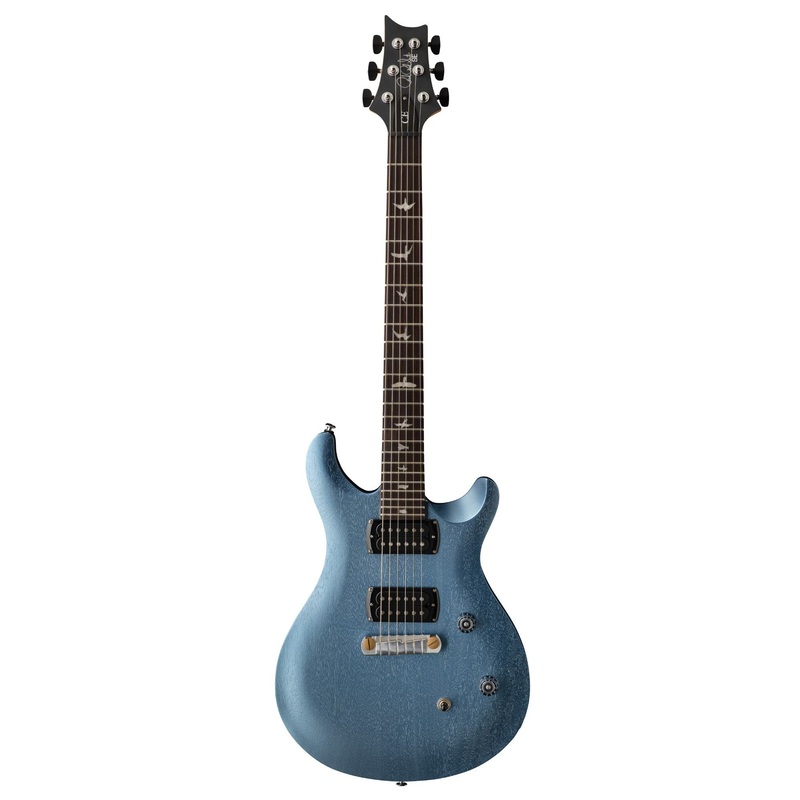 paul-reed-smith-prs-se-ce24-standard-satin-stoptail-ice-blue-metallic Paul Reed Smith (PRS) SE CE24 Standard Satin Stoptail - Ice Blue Metallic