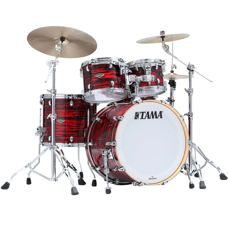 tama-starclassic-walnut-birch-wbr42s-4-piece-shell-pack-red-oyster Tama Starclassic Walnut/Birch WBR42S 4-piece Shell Pack - Red Oyster