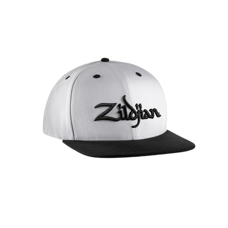 zildjian-white-6-panel-snapback-hat Zildjian White 6-Panel Snapback Hat
