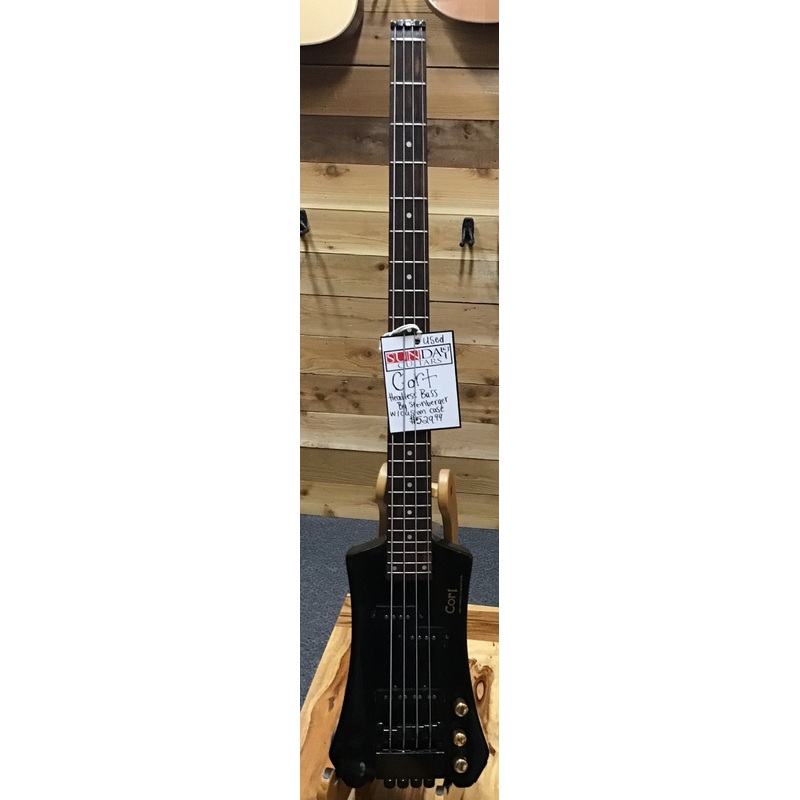 cort-headless-bass-by-steinberger-w-custom-case-used Cort Headless Bass By. Steinberger W/Custom Case Used