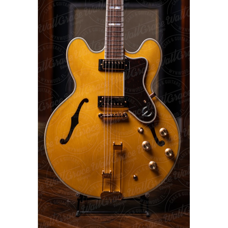 epiphone-sheraton-electric-guitar-natural Epiphone Sheraton Electric Guitar - Natural