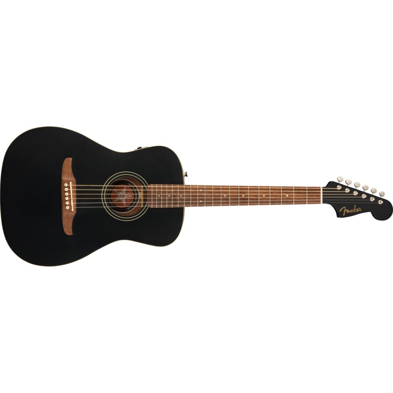 fender-joe-strummer-campfire-acoustic-guitar-walnut-fingerboard-matte-black Fender Joe Strummer Campfire Acoustic Guitar, Walnut Fingerboard, Matte Black