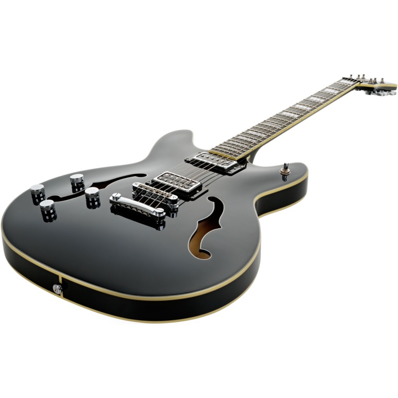 hagstrom-viking-deluxe-baritone-left-handed-lefty-electric-guitar-black-gloss-with-case Hagstrom Viking Deluxe Baritone Left-Handed (Lefty) Electric Guitar, Black Gloss with Case