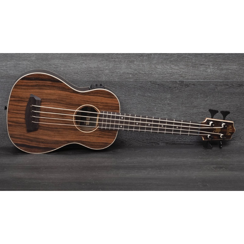kala-striped-ebony-fretted-acoustic-electric-ubass-w-round-wounds Kala Striped Ebony Fretted Acoustic-Electric UBASS w/ Round Wounds