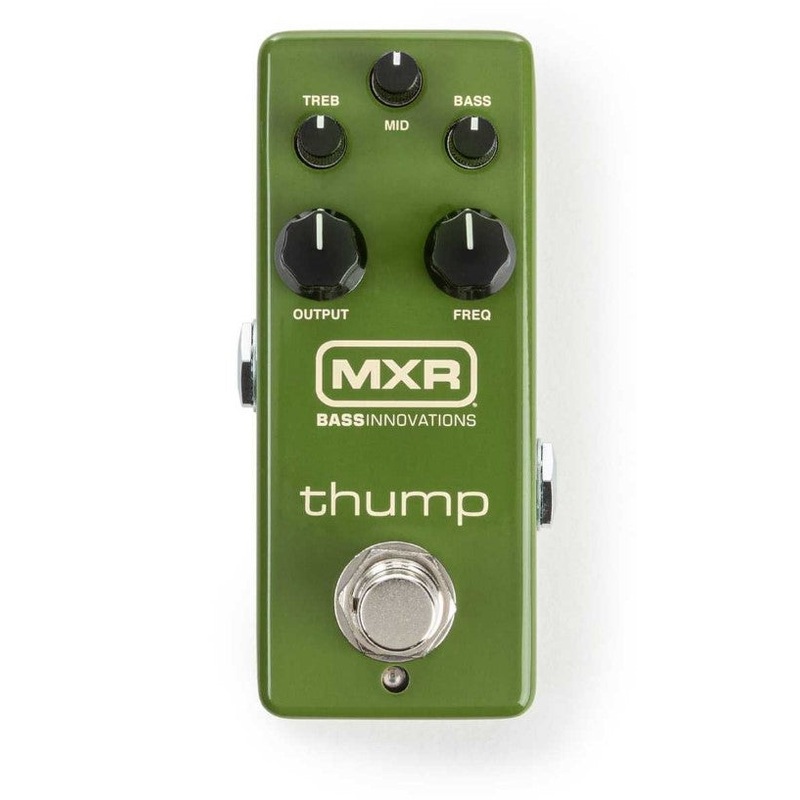 mxr-thump-bass-preamp-pedal MXR Thump Bass Preamp Pedal