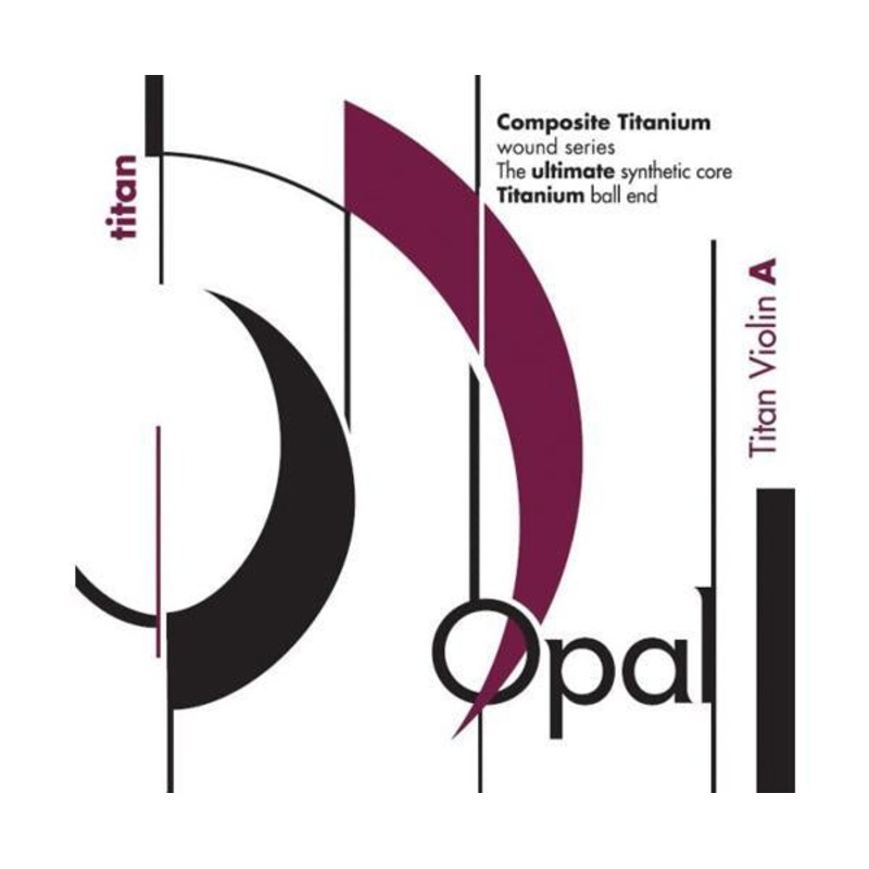 opal-titan-nylon-violin-strings-with-titanium-single-a Opal Titan Nylon Violin Strings with Titanium- Single A