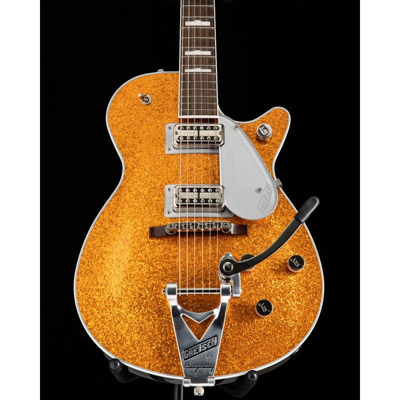 used-gretsch-g6129t-89vs-vintage-select-89-sparkle-jet-gold-sparkle Used Gretsch G6129T-89VS Vintage Select '89 Sparkle Jet Gold Sparkle