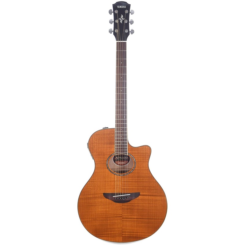 yamaha-apx600fm-flame-maple-thinline-cutaway-acoustic-electric-amber Yamaha APX600FM Flame Maple Thinline Cutaway Acoustic-Electric, Amber