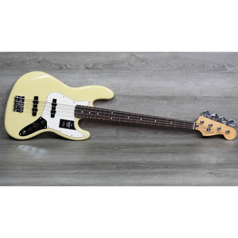 fender-player-ii-jazz-bass-rosewood-fingerboard-hialeah-yellow Fender Player II Jazz Bass, Rosewood Fingerboard, Hialeah Yellow
