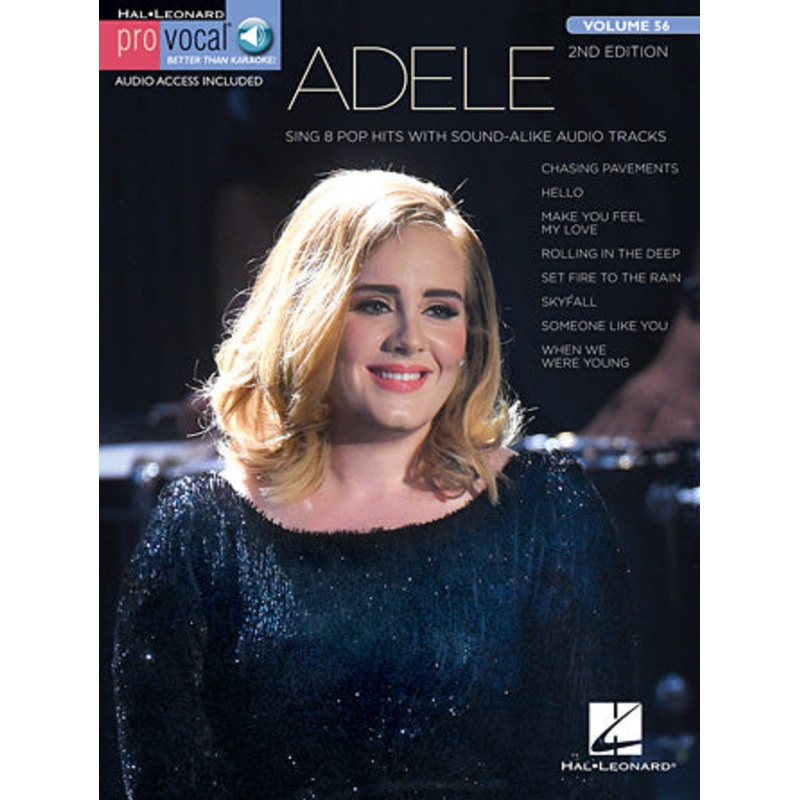 hl-adele-pro-vocal-women-s-vol-56-2nd-ed HL - Adele - Pro Vocal Women's Vol 56 - 2nd Ed