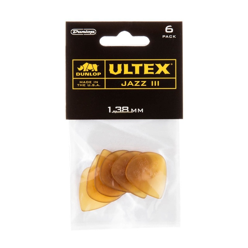 jim-dunlop-jazz-iii-ultex-guitar-picks-6-pack Jim Dunlop Jazz III Ultex Guitar Picks - 6 Pack