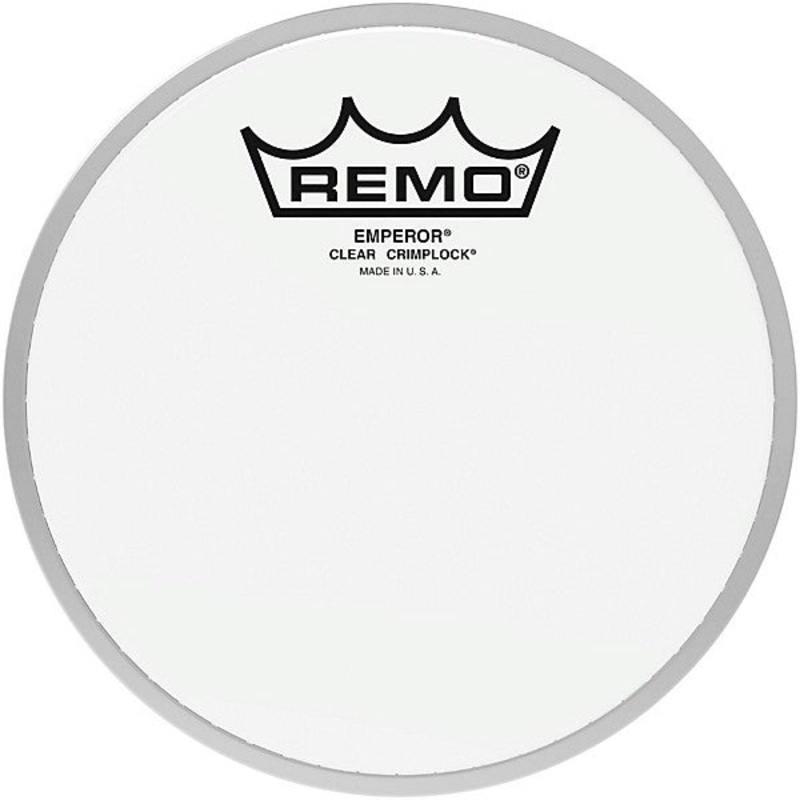 remo-emperor-clear-crimplock-tenor-drum-head-6 Remo Emperor Clear Crimplock Tenor Drum Head 6"
