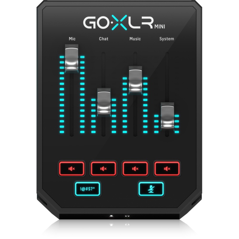 tc-helicon-goxlr-mini-all-in-one-audio-interface TC Helicon GoXLR MINI All-in-one Audio Interface