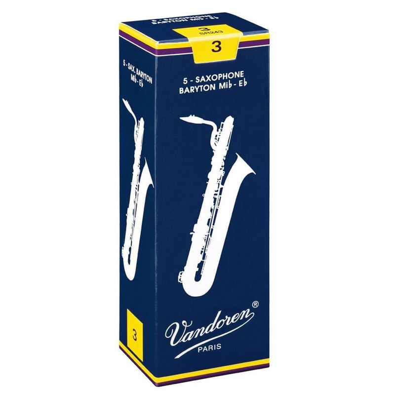 vandoren-traditional-baritone-saxophone-reeds Vandoren Traditional Baritone Saxophone Reeds