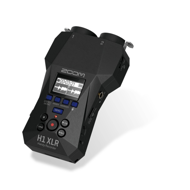 zoom-h1-xlr-2-channel-handheld-digital-audio-recorder-black-zh1xlr Zoom H1 XLR 2 Channel Handheld Digital Audio Recorder - Black ZH1XLR