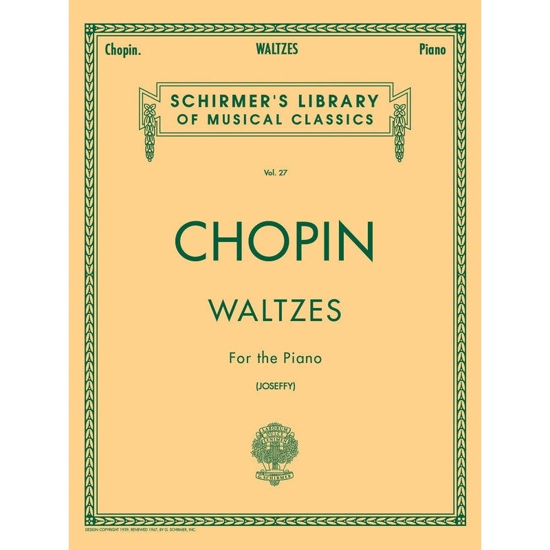 chopin-waltzes-piano-ed-joseffy CHOPIN waltzes piano Ed Joseffy
