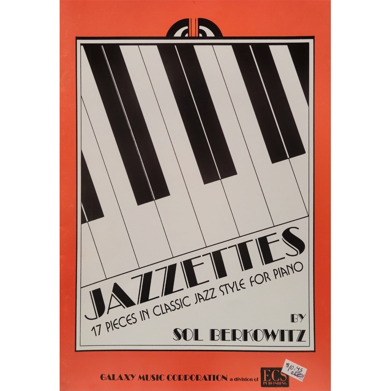 jazzettes-piano-s-berkowitz Jazzettes - Piano - S. Berkowitz