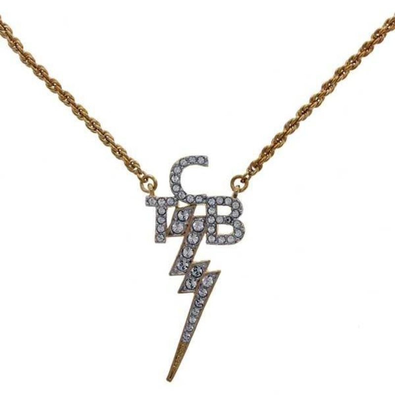 lowell-hays-gold-plated-crystal-tcb-necklace-gold Lowell Hays Gold Plated Crystal TCB Necklace GOLD