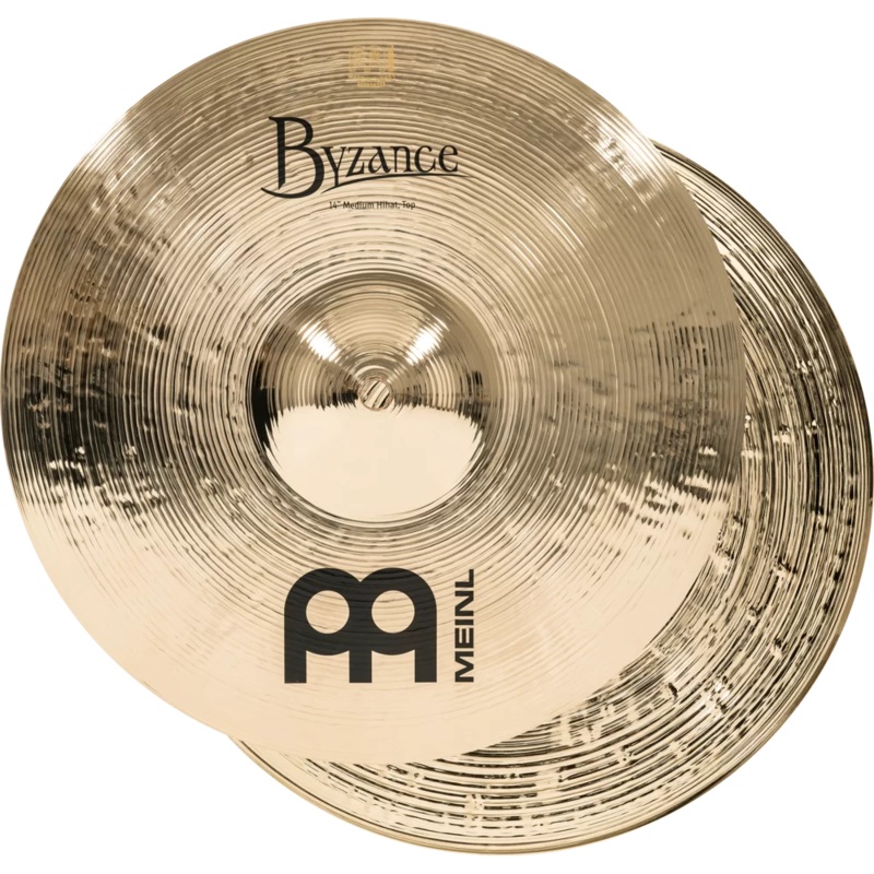 meinl-byzance-brilliant-medium-14-hi-hats Meinl Byzance Brilliant Medium 14" Hi Hats