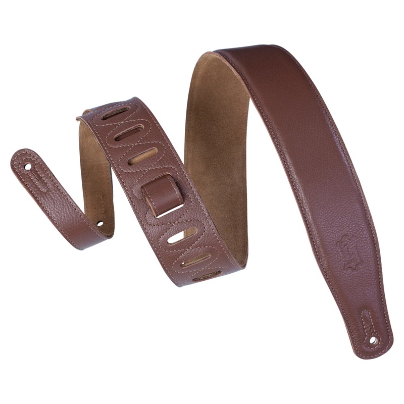 used-levy-s-staple-series-2-5-leather-strap-brown Used Levy's Staple Series 2.5" Leather Strap, Brown