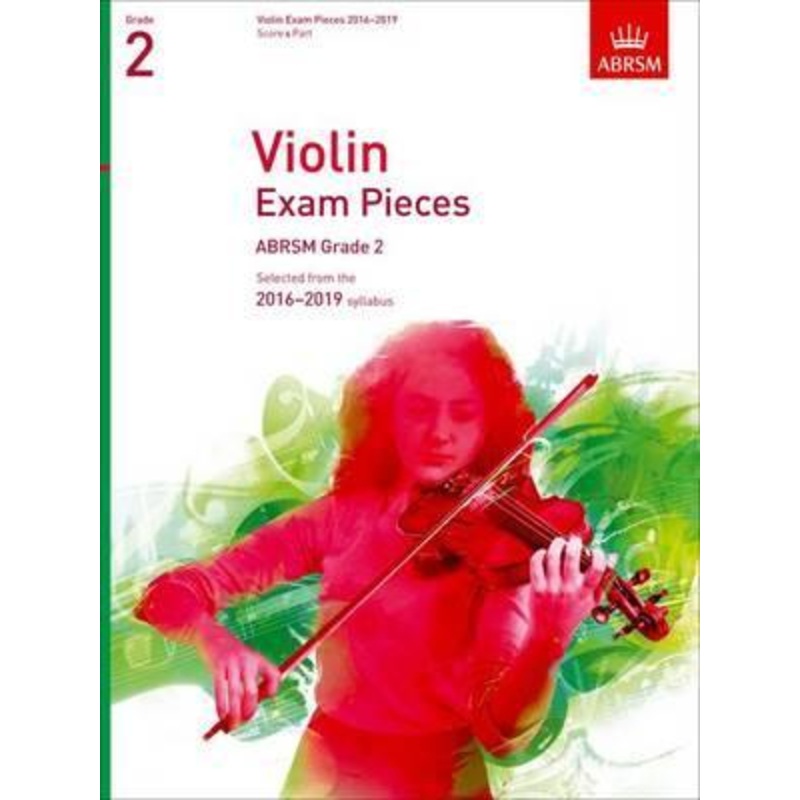 violin-exam-pieces-2016-2019-score-part-cd-grade-2 Violin Exam Pieces 2016-2019 (Score,Part&CD) - Grade 2