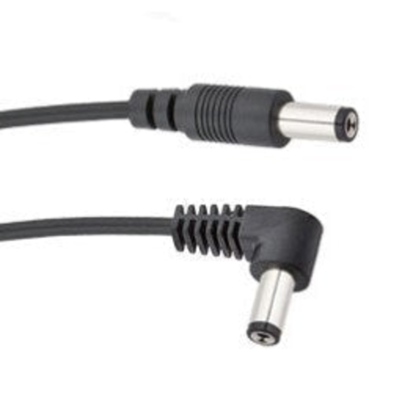 voodoo-lab-2-1mm-straight-to-right-angle-barrel-cable-6-inch Voodoo Lab 2.1mm Straight to Right Angle Barrel Cable - 6" inch