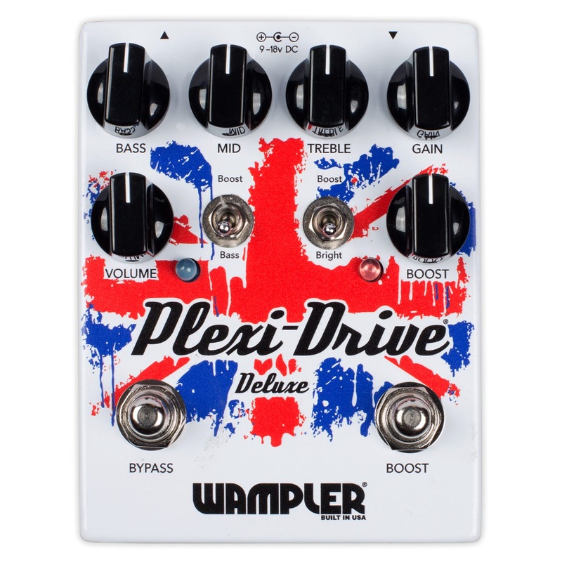 wampler-plexi-drive-deluxe-british-overdrive-pedal Wampler Plexi-Drive Deluxe British Overdrive Pedal