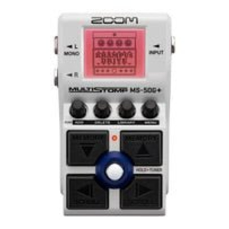zoom-ms-50g-multistomp-pedal-for-guitar Zoom MS-50G+ MultiStomp Pedal For Guitar