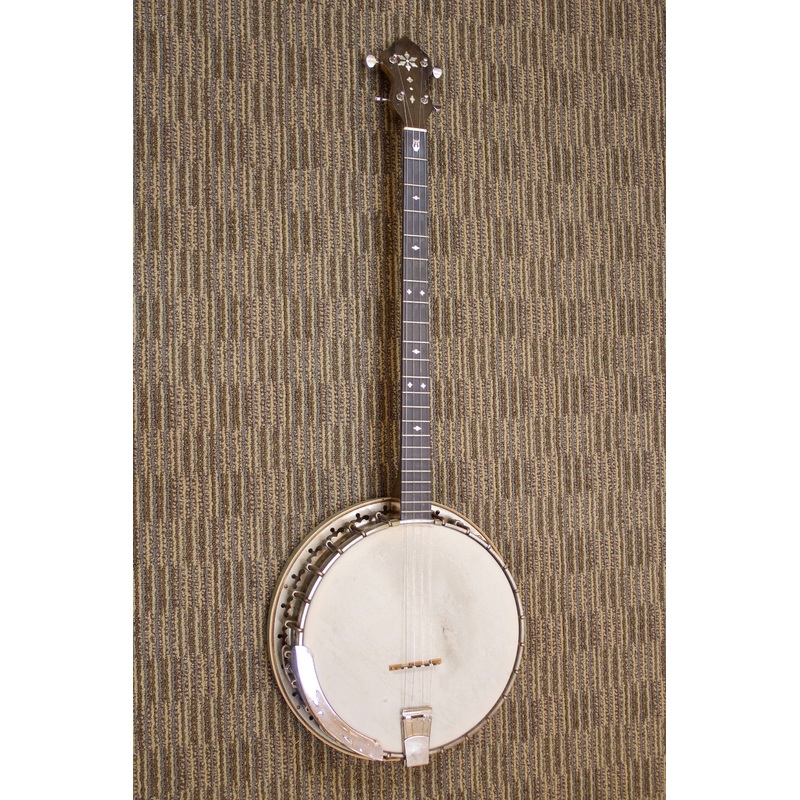 bacon-vintage-plectrum-banjo-c-1935-w-bakelite-resonator Bacon Vintage Plectrum Banjo c. 1935 w/ bakelite resonator
