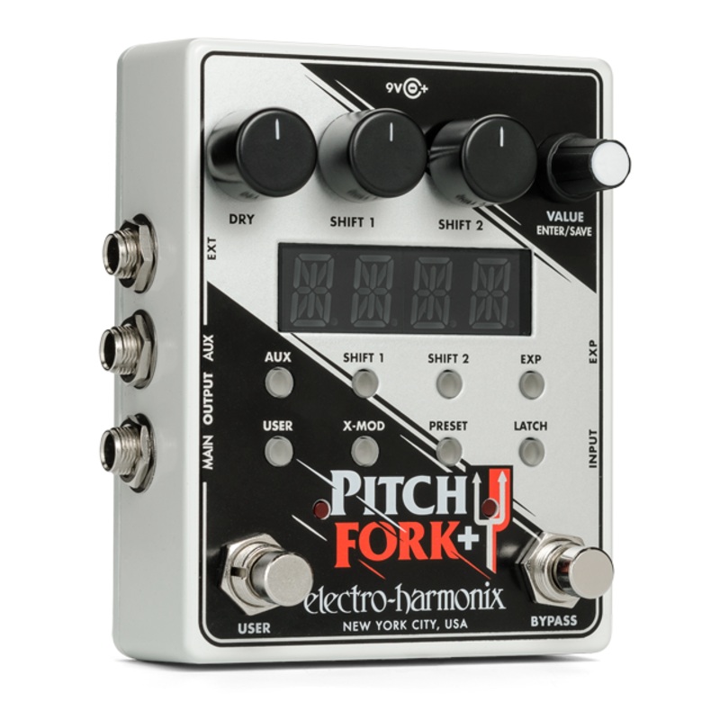 electro-harmonix-pitch-fork-polyphonic-pitch-shifter-harmony-pedal Electro-Harmonix Pitch Fork+ Polyphonic Pitch Shifter/Harmony Pedal