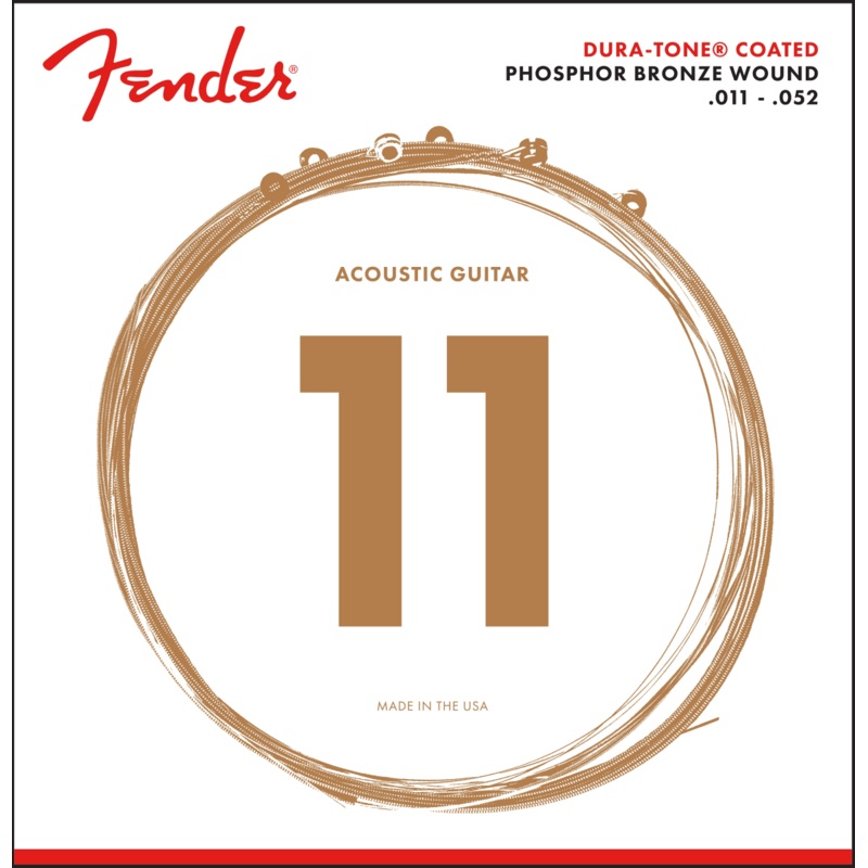 fender-860cl-acoustic-string-set-phosphor-bronze-dura-tone-coated-011-052 Fender 860CL Acoustic String Set, Phosphor Bronze, Dura-Tone Coated, .011-.052