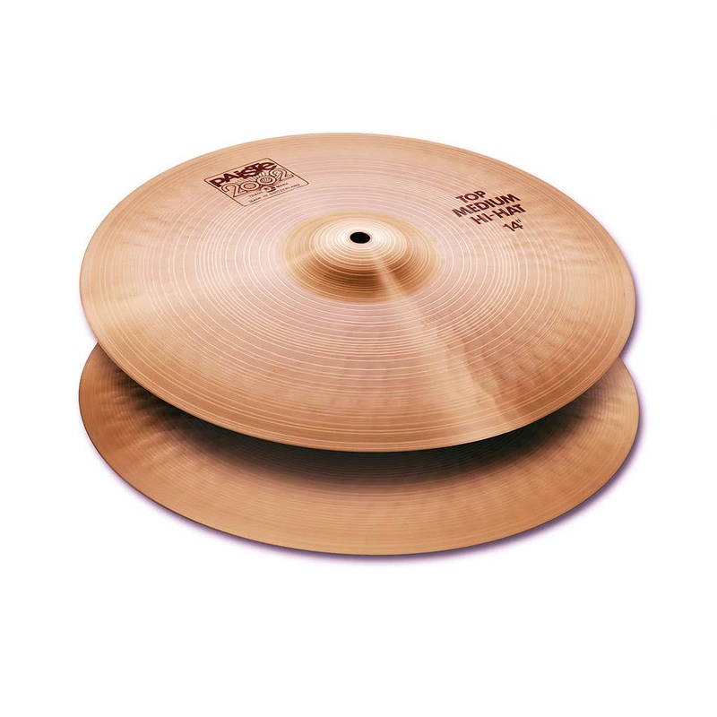 paiste-14-2002-medium-hi-hats Paiste 14" 2002 Medium Hi Hats