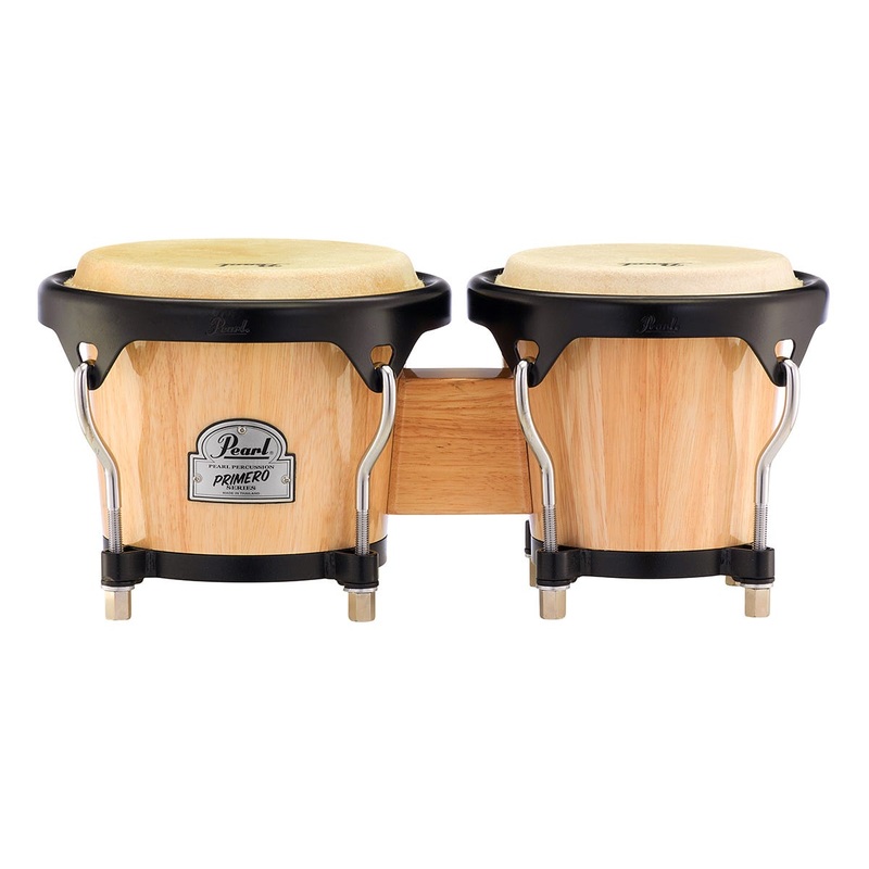 pearl-percussion-primero-wood-bongos-natural Pearl Percussion Primero Wood Bongos - Natural