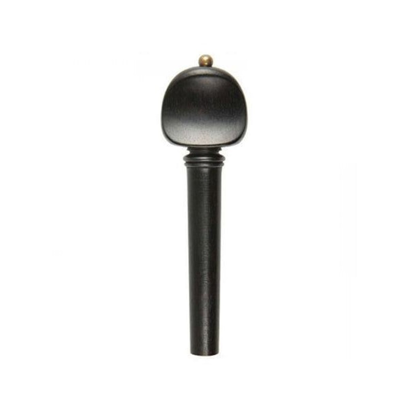 violin-peg-ebony-swiss-w-brass-pin Violin Peg - Ebony Swiss w/ Brass Pin