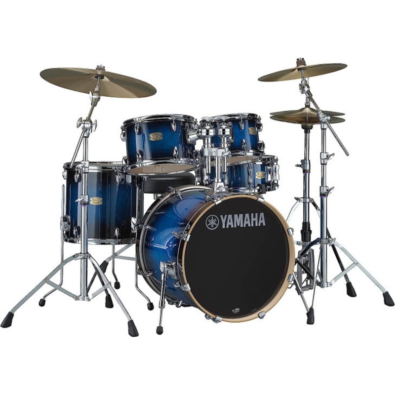 yamaha-stage-custom-birch-5-piece-shell-pack-deep-blue-sunburst Yamaha Stage Custom Birch 5-Piece Shell Pack - Deep Blue Sunburst