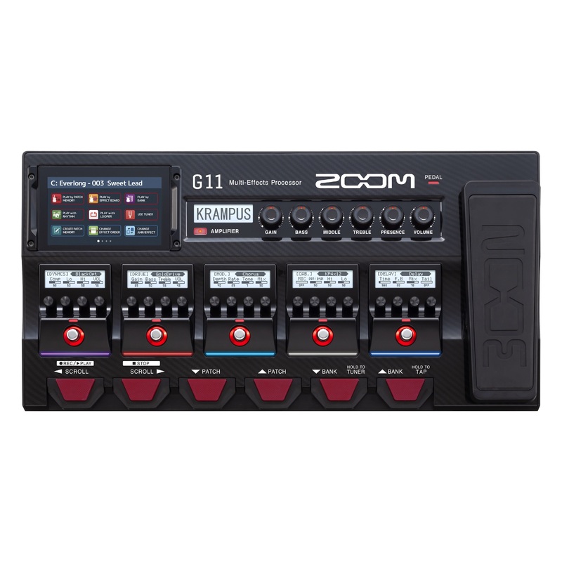 zoom-g11-guitar-multi-effects-pedal Zoom G11 Guitar Multi-Effects Pedal