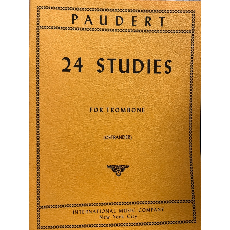 24-studies-for-trombone-paudert-ostrander 24 Studies for Trombone - Paudert/Ostrander